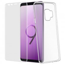 Avizar Funda de Silicona Transparente + Cristal Templado para Samsung Galaxy S9 en PcComponentes