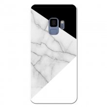 Be Unique Funda Gel Marmol Blanco y Negro para Samsung Galaxy S9 en PcComponentes