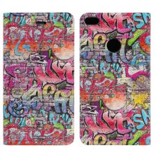 Akashi Funda Libro Billetera Graffiti para Huawei P8 Lite 2017/Honor 8 Lite en PcComponentes