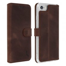 Akashi Funda Libro de Piel Genuina Marrón para iPhone 6/6S/7/8 en PcComponentes