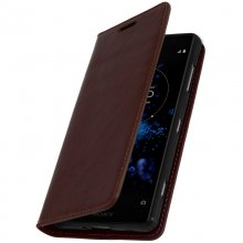 Avizar Funda de Cuero Marrón para Sony Xperia XZ2 Compact en PcComponentes