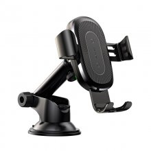 Baseus Soporte Coche con Cargador Inalámbrico y Brazo Ajustable Automático para Smartphones en PcComponentes