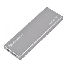 SilverStone MS10C Caja Externa SSD M.2 USB-C Plata en PcComponentes