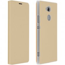 Avizar Flip Book Cover Funda Dorada para Sony Xperia XA2 en PcComponentes