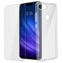 Avizar Funda de Silicona Transparente + Cristal Templado para Xiaomi Mi 8 Lite en PcComponentes