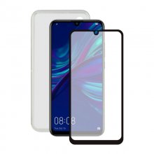 Contact Pack Funda Ultrafina Transparente + Protector Cristal Templado para Huawei P Smart 2019 en PcComponentes
