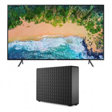 Pack Samsung UE55NU7172 55" LED UltraHD 4K + Seagate Expansion Desktop 3TB USB 3.0 en PcComponentes