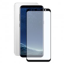 Contact Pack Funda Ultrafina Transparente + Protector Cristal Templado para Samsung Galaxy S8 en PcComponentes