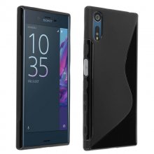 Avizar S-Line Funda de Silicona Flexible Negra para Sony Xperia XZ en PcComponentes