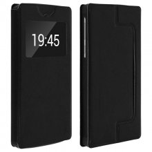 Clappio Funda Cartera con Ventana Negra para Smartphone 6.2" en PcComponentes
