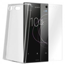 Avizar Funda Silicona Transparente + Cristal Templado para Sony Xperia XZ1 Compact en PcComponentes