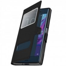 Avizar Funda Libro con Doble Ventana Negra para Sony Xperia XZ en PcComponentes