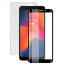 Contact Pack Funda Ultrafina Transparente + Protector Cristal Templado para Xiaomi Redmi 6A en PcComponentes