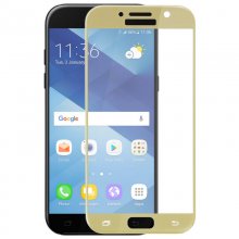 Avizar Protector Cristal Templado Curvo Borde Dorado para Samsung Galaxy A5 2017 en PcComponentes