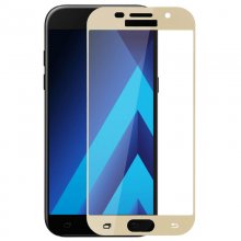 Avizar Protector Cristal Templado Borde Dorado para Samsung Galaxy A5 2017 en PcComponentes