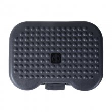 Homcom Reposapiés Ergonómico 46x35cm Negro en PcComponentes