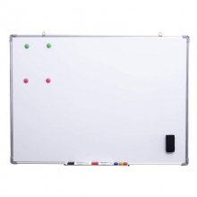 Homcom Pizarra Magnética con 10 Imanes/1 Borrador/4 Rotuladores 110x80cm Blanca en PcComponentes