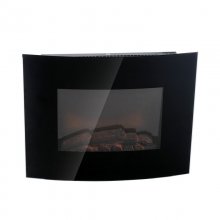 HomCom Chimenea Eléctrica de Pared con Llama LED 1800W en PcComponentes