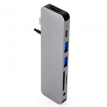 HyperDrive Solo Gray Hub USB-C Multipuerto en PcComponentes