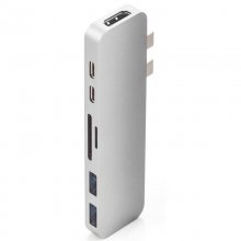 HyperDrive Duo Dockstatios USB-C Multipuerto Gris en PcComponentes