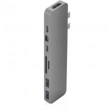 HyperDrive Pro Hub USB-C Multipuerto Gris en PcComponentes