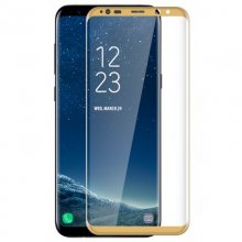 Avizar Protector Cristal Templado Antigrietas Borde Dorado para Samsung Galaxy S8 Plus en PcComponentes