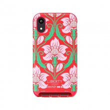 Tech21 Evo Luxe Liberty Azelia Funda Roja con Adornos Florales para Apple iPhone XR en PcComponentes