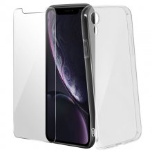 4Smarts Funda de Silicona Transparente + Cristal Templado para Apple iPhone XR en PcComponentes