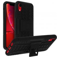 Avizar Funda de Silicona Reforzada Negra con Soporte para Apple iPhone XR en PcComponentes