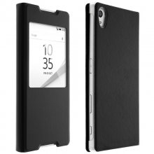 Clappio Funda Rígida con Ventana Negra para Sony Xperia Z5 en PcComponentes