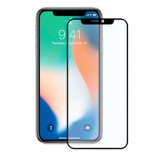 Contact Protector Pantalla Cristal Templado Negro para iPhone XR en PcComponentes
