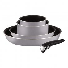 Tefal Ingenio Essential Set de 5 Peças 24/26 cm + Caçarolas 16 /18 cm + Manga en PcComponentes