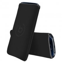 Bugatti Funda Bolsillo Negra para Smartphones de 148x61mm en PcComponentes