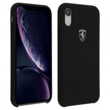 Ferrari Funda de Silicona Negra Mate para iPhone XR en PcComponentes