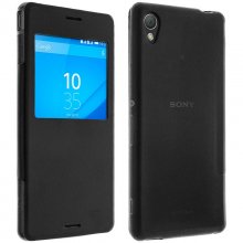 Avizar Funda Rígida con Ventana Negra para Sony Xperia M4 Aqua/Aqua Dual en PcComponentes