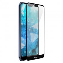 Akashi Protector Cristal Templado Bordes Biselados Negros para Nokia 7.1 en PcComponentes