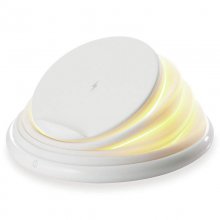 Conceptronic GORGON02W Cargador Inalámbrico 10W Blanco con Base Plegable y LED en PcComponentes