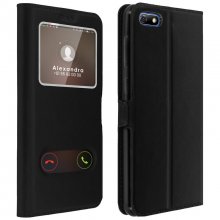 Avizar Funda Libro con Ventana Doble Negra para Huawei Y5 2018/Honor 7S en PcComponentes
