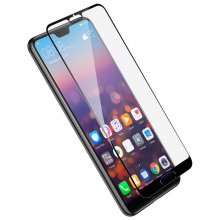 Avizar Protector Cristal Templado Borde Negro para Huawei P20 en PcComponentes