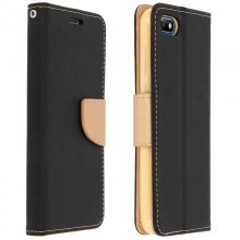 Avizar Fancy Style Funda Libro Negra/Marrón para Huawei Y5 2018/Honor 7S en PcComponentes