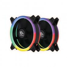 Talius Siroko Spectrum Kit 2 Ventiladores 120mm Doble Aro + Tira LED + Control Remoto en PcComponentes