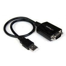 Startech Cable Adaptador USB a Serie RS232 DB9 30cm con Retención del Puerto de Asignación COM en PcComponentes