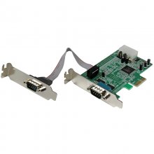Startech PEX2S553LP Tarjeta PCIe 2 Puertos Serie RS232 Perfil Bajo en PcComponentes