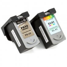 Zipzap PG-40/CL-41 Pack 2 Cartuchos Compatibles Canon Negro/Tricolor en PcComponentes