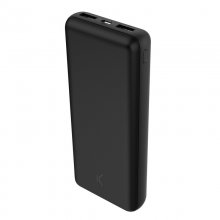 Ksix Plus Batería Portátil Negra 20000 MAh + Cable Micro-USB en PcComponentes
