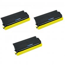 ZipZap TN6600/TN3060 Pack 3 Tóners Compatibles Brother Negro