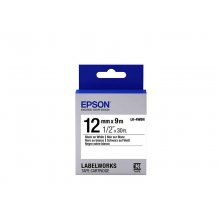 Epson LK-4WBN Rollo Cinta 12mm 9m Negra/Blanca en PcComponentes