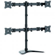 Startech Armbarquad Soporte Ajustable Vesa para 4 Monitores hasta 27"
