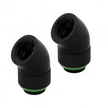 Corsair Hydro X Series 45° Rotary Pack 2 Adaptadores Preto en PcComponentes