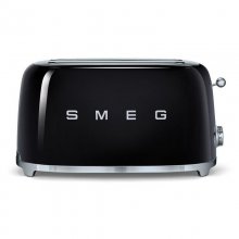 Smeg TSF02BLEU Tostadora 2 Ranuras Largas 1500W Negra en PcComponentes